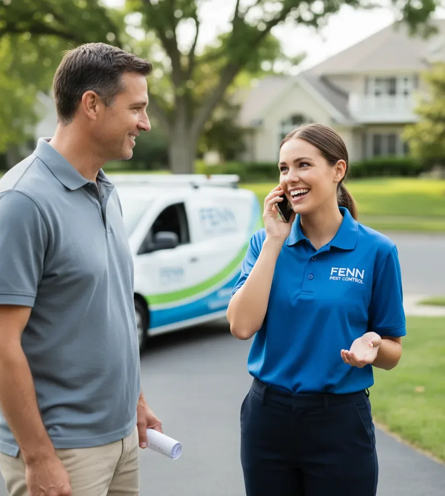 Fenn Pest Control customer support in Henrietta
